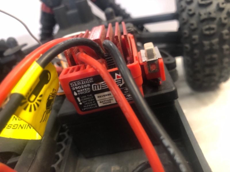 Photo 3 of ARRMA 1/8 Typhon 4X4 V3 3S BLX Brushless Buggy RC Truck RTR (Transmitter and Receiver Included, Batteries and Charger Required), Red, ARA4306V3
