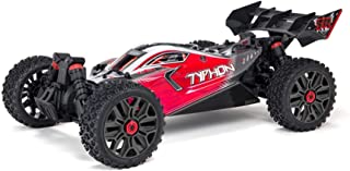 Photo 1 of ARRMA 1/8 Typhon 4X4 V3 3S BLX Brushless Buggy RC Truck RTR (Transmitter and Receiver Included, Batteries and Charger Required), Red, ARA4306V3
