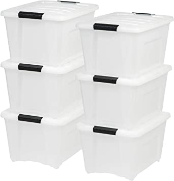 Photo 1 of (BROKEN LATCHES)
IRIS USA, Inc. TB-28 32 Quart Stack & Pull Box, Multi-Purpose Storage Bin, 6 Pack with Inc TB-17 19 Quart Stack & Pull Box, Multi-Purpose Storage Bin, 6 Pack
