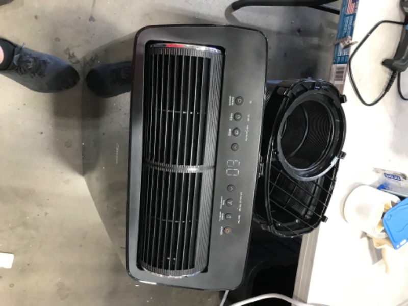 Photo 2 of PARTS ONLY COMPRESSOR DOES NOT WORK 
Midea Duo 12,000 BTU (10,000 BTU SACC) HE Inverter Ultra Quiet Portable Air Conditioner, Cools up to 450 Sq. Ft., Works with Alexa/Google Assistant, Includes Remote Control & Window Kit