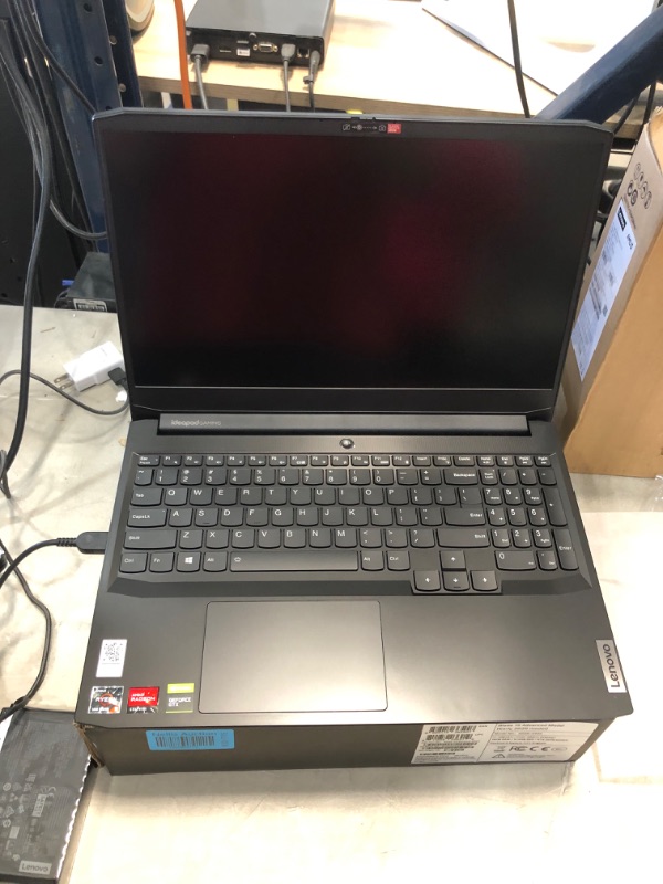 Photo 2 of PARTS ONLY NON REFUNDABLE DID NOT POWER ON
Lenovo - 2021 - IdeaPad 3 - Gaming Laptop - AMD Ryzen 5 5600H - 8GB RAM - 256GB Storage - NVIDIA GeForce GTX 1650 - 15.6" FHD Display - Windows 11 Home