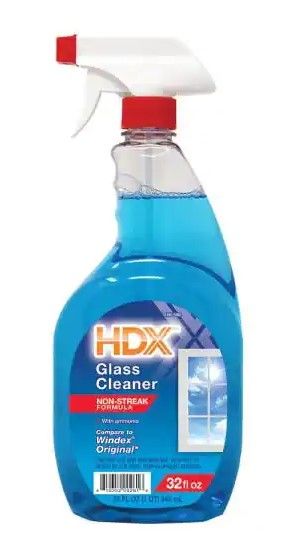 Photo 1 of 6 ITEMS 
HDX 32 oz. Streak Free Glass and Window Cleaner (X6)