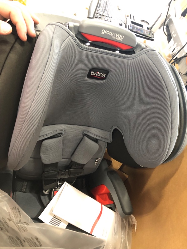 Photo 3 of Britax Grow with You ClickTight Plus Harness-2-Booster Car Seat, Otto Safewash Fabric