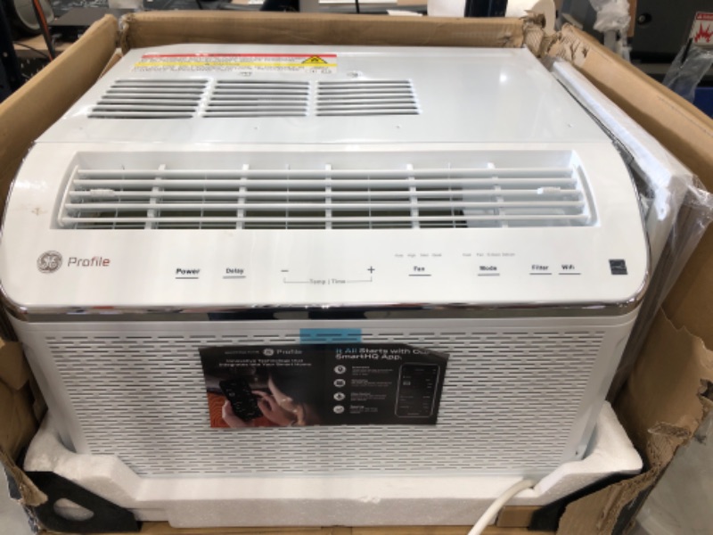 Photo 2 of GE PROFILE PHC08LY Ultra Quiet Window Air Conditioner 8,100 BTU, 8100, White
