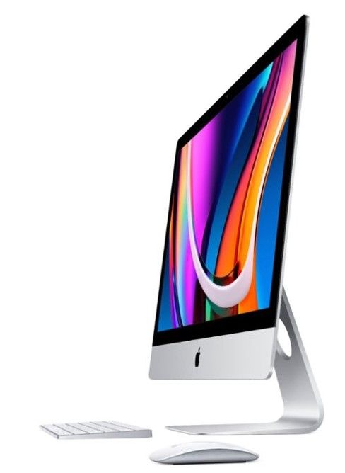 Photo 1 of **COMPUTER IS STUCK IN REBOOT MODE** Apple - 27" iMac® with Retina 5K display - Intel Core i5 (3.1GHz) - 8GB Memory - 256GB SSD - Silver
