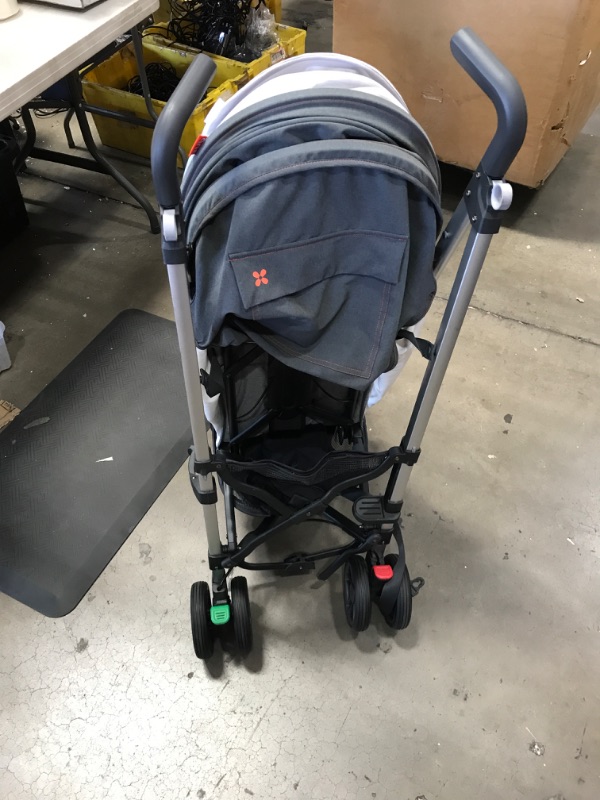 Photo 1 of **BROKEN LOCK BAR**G-Luxe Stroller - Jordan (Charcoal/Silver)
