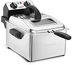 Photo 1 of (PLUG DAMAGE) Cuisinart CDF-200P1 Professional Deep Fryer, 1 gallon, Stainless Steel