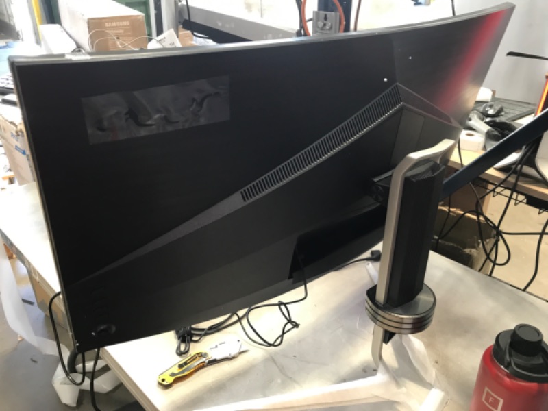 Photo 2 of Acer Gaming Monitor 37.5" Ultra Wide Curved XR382CQK bmijqphuzx 3840 x 1600 1ms Response Time AMD FREESYNC Technology (Display, HDMI & MHL Ports)
