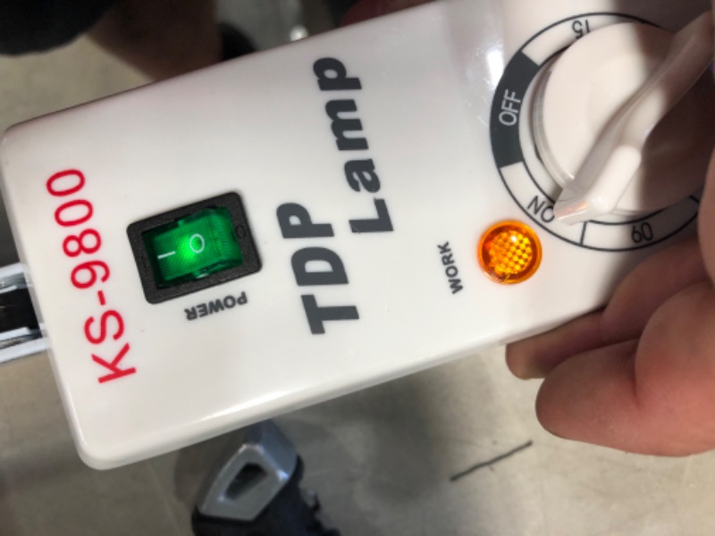 Photo 1 of TDP Far Infrared Mineral Heat Lamp with a Detachable Head (KS 9800)