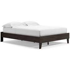 Photo 1 of ***PARTS ONLY***
Signature Design by Ashley Furniture Bedframes Black - Black Piperton Platform Bed Frame
