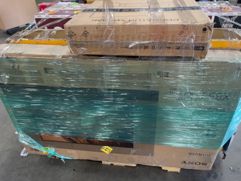 Photo 1 of **NONREFUNDABLE PALLET OF 6 BROKEN TVS AND MONITORS**