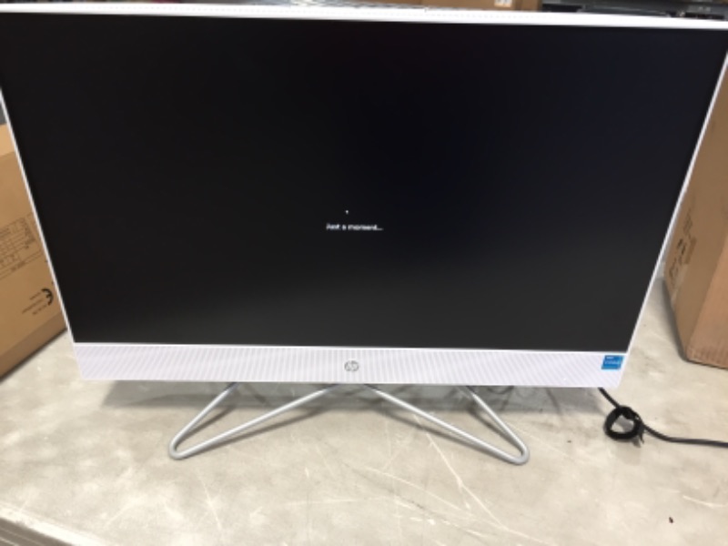 Photo 2 of HP All-in-One Desktop PC, 11th Gen Intel Core i3-1115G4 Processor, 8 GB RAM, 512 GB SSD Storage, Full HD 23.8” Display, Windows 10 Home, Remote Work Ready, Mouse and Keyboard (24-dp1250, 2021)
