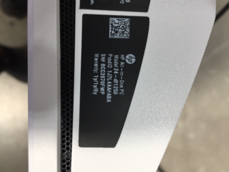 Photo 3 of HP All-in-One Desktop PC, 11th Gen Intel Core i3-1115G4 Processor, 8 GB RAM, 512 GB SSD Storage, Full HD 23.8” Display, Windows 10 Home, Remote Work Ready, Mouse and Keyboard (24-dp1250, 2021)
