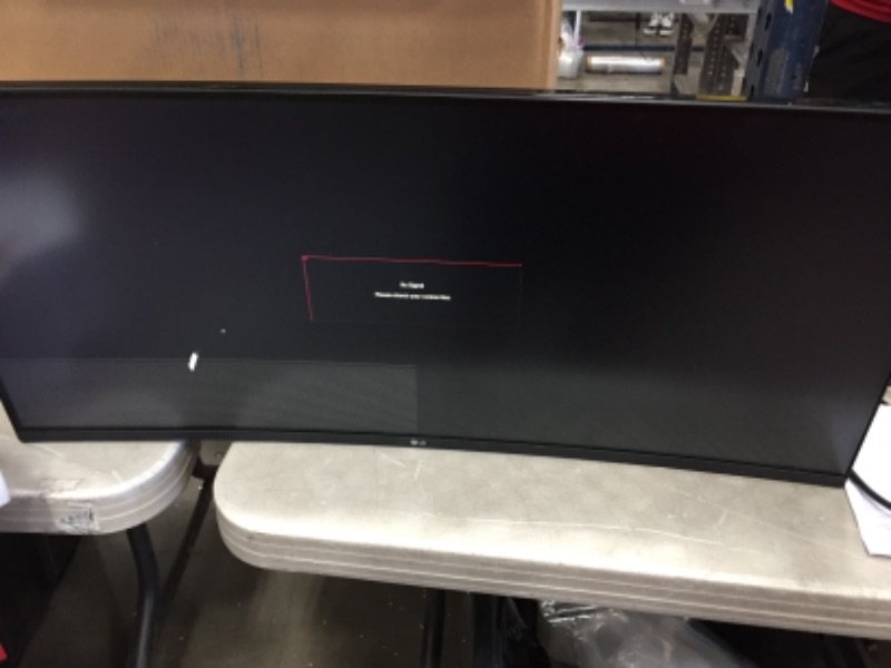Photo 5 of ***LINES ON THE SCREEN***LG 34GL750-B 34 Inch 21: 9 Ultragear Curved Wfhd (2560 X 1080) IPS 144Hz G-SYNC Compatible Gaming Monitor,Black

