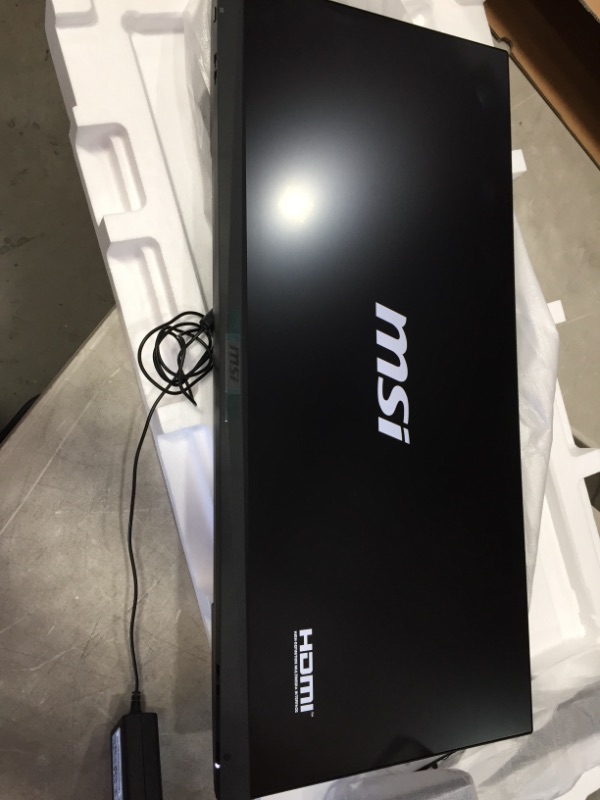 Photo 3 of MSI Full HD Rapid-IPS 1ms 2560 x 1080 Ultra Wide 200Hz Refresh Rate HDR Ready G-Sync Compatible 30” Gaming Monitor (Optix MAG301RF)
