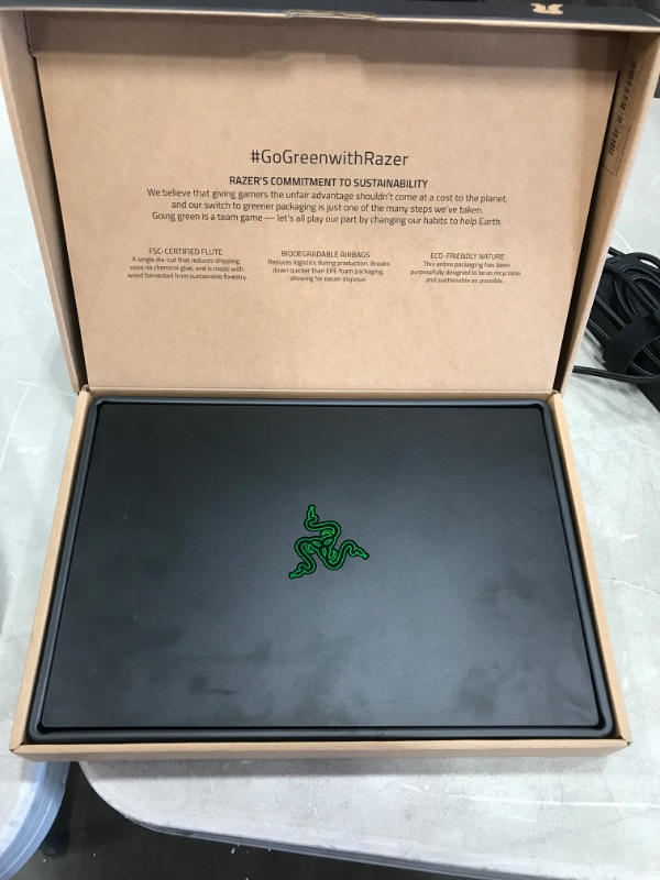 Photo 1 of Razer Blade 14 Gaming Laptop: AMD Ryzen 9 5900HX 8 Core, NVIDIA GeForce RTX 3080, 14" QHD 165Hz, 16GB RAM, 1TB SSD - CNC Aluminum - Chroma RGB - THX Spatial Audio - Vapor Chamber Cooling
