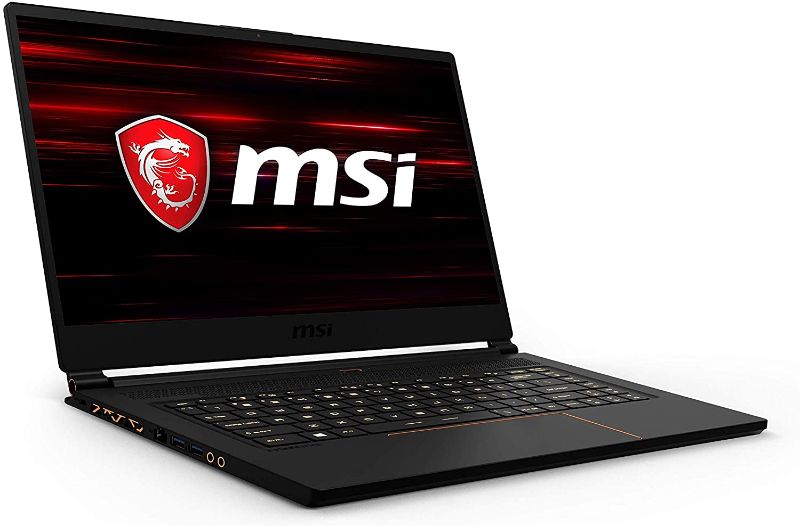 Photo 1 of MSI GS65 Stealth-1668 Thin 15.6" 144Hz 7ms Ultra Thin and Light Gaming Laptop Intel Core i7-9750H GTX1660Ti 16GB 512GB NVMe SSD TB3 Win10 VR Ready
