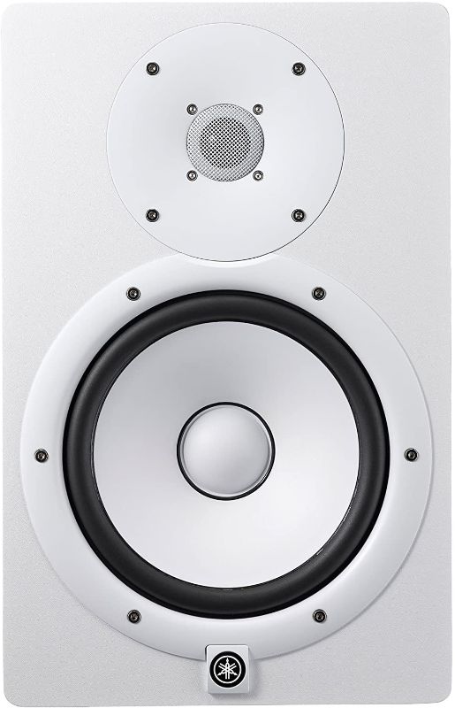 Photo 1 of Yamaha HS8 W 8-Inch Powered Studio Monitor Speaker, White
