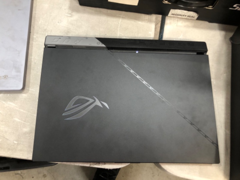 Photo 6 of ASUS ROG Strix Scar 15 (2022) Gaming Laptop, 15.6” 300Hz IPS FHD Display, NVIDIA GeForce RTX 3070 Ti,Intel Core i9 12900H, 16GB DDR5, 1TB SSD, Per-Key RGB Keyboard, Windows 11 Home, G533ZW-AS94
- Has password lock on computer 