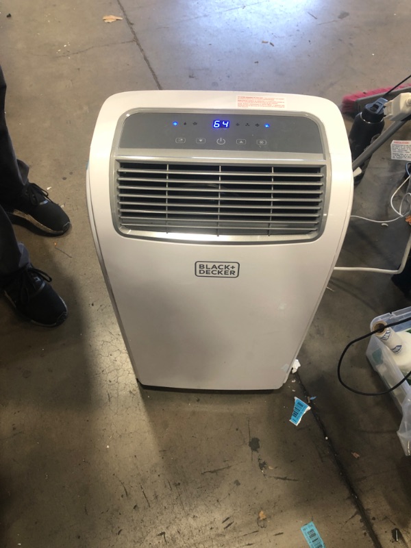 Photo 2 of TESTED WORKS
BLACK+DECKER 8,000 BTU Portable Air Conditioner with Remote Control, White