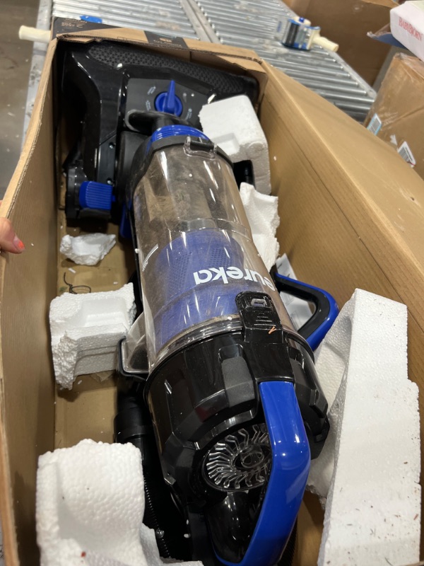Photo 1 of eureka NEU182A PowerSpeed Bagless Upright Vacuum Cleaner, Lite, Blue
