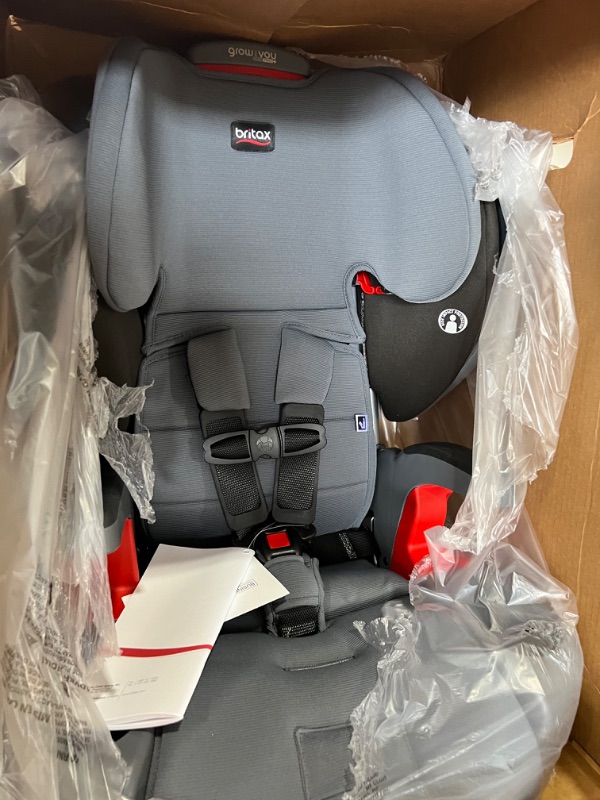 Photo 2 of Britax Grow with You ClickTight Plus Harness-2-Booster Car Seat, Otto Safewash Fabric
