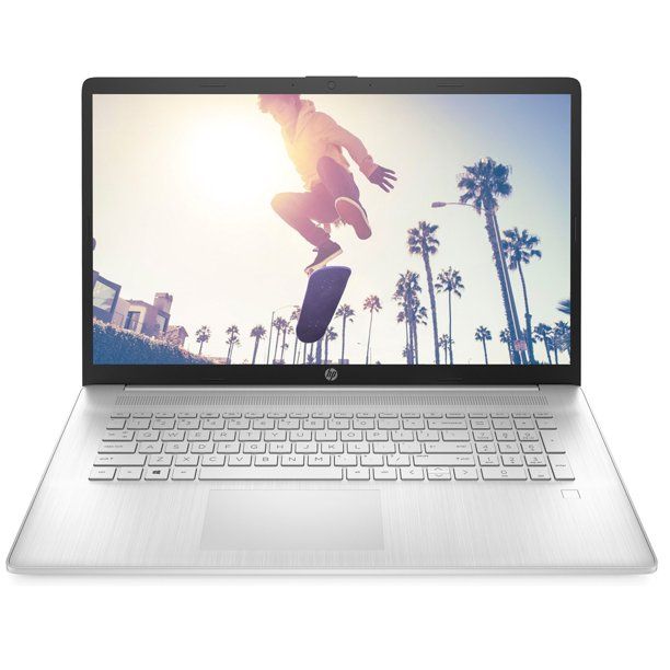 Photo 1 of HP 17-CN0053CL 17.3" 12GB 1TB Core™ i5-1135G7 2.4GHz Win10H, Natural Silver (Certified Refurbished)
