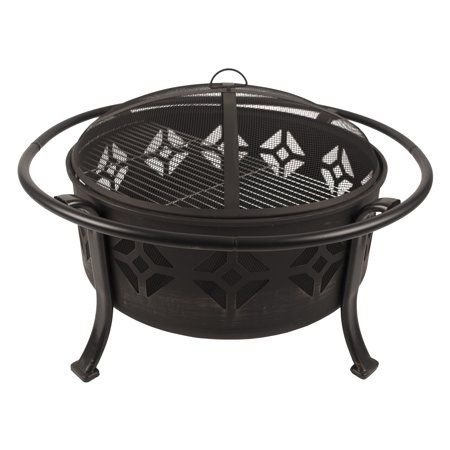 Photo 1 of **MINOR WARE FROM SHIPPING** Pleasant Hearth Wood Burning OFW110R Sunderland Deep Bowl Fire Pit
