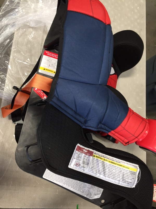 Photo 3 of Kids'Embrace Marvel Ultimate Spider-Man Combination Harness Booster Car Seat
