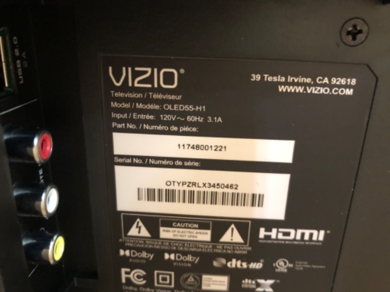 Photo 5 of VIZIO OLED 55" Class 4K HDR SmartCast Smart TV (Newest Model) OLED55-H1
