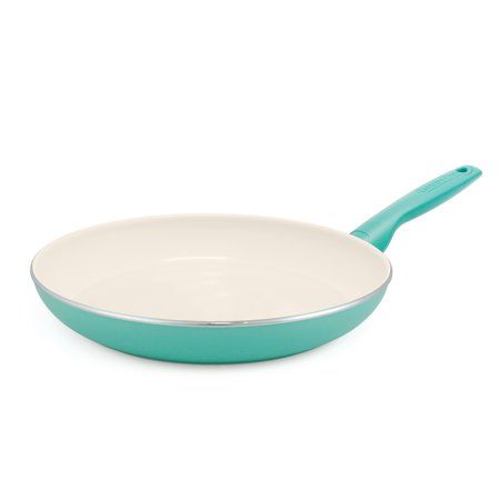 Photo 1 of **MINOR DAMAGE** GreenPan Rio Ceramic Nonstick 12 Open Frypan Turquoise
