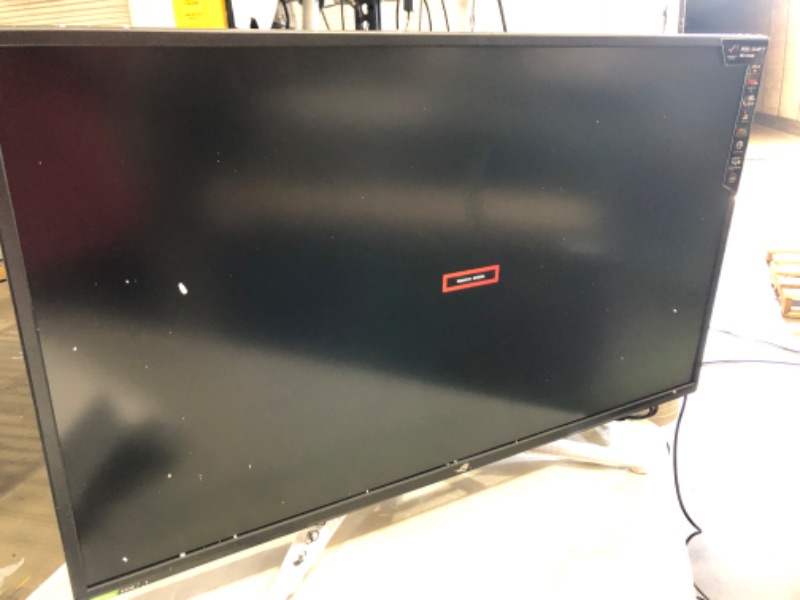 Photo 1 of ASUS ROG Swift PG43UQ 43” 4K HDR DSC Gaming Monitor, (3840 x 2160), 144Hz, G-SYNC Compatible, 1ms, Eye Care, DisplayHDR 1000, DisplayPort HDMI USB, Aura Sync

