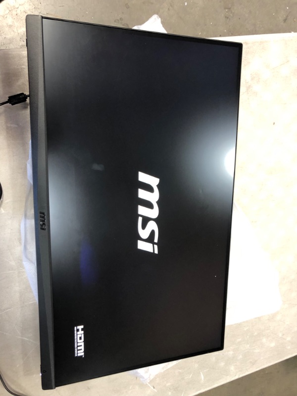 Photo 2 of MSI Optix G273QF 16:9 Aspect Ratio Anti-Glare Super Narrow Bezel 1ms 2560 x 1440 (QHD) 165Hz Refresh Rate Tilt Adjustment Nvidia G-Sync Compatible 27" Rapid IPS Gaming Monitor
