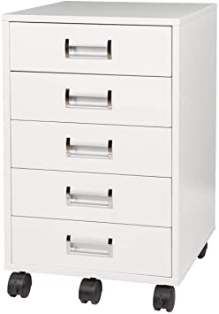 Photo 1 of TOPSKY 5 Drawer Mobile Cabinet Fully Assembled Except Casters Built-in Handle (White)
Product Dimensions	16.22"D x 16.22"W x 25.28"H