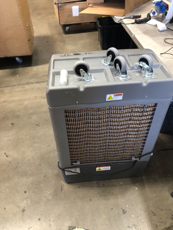Photo 2 of Hessaire MC37M Evaporative Cooler, 3,100 CFM, Gray