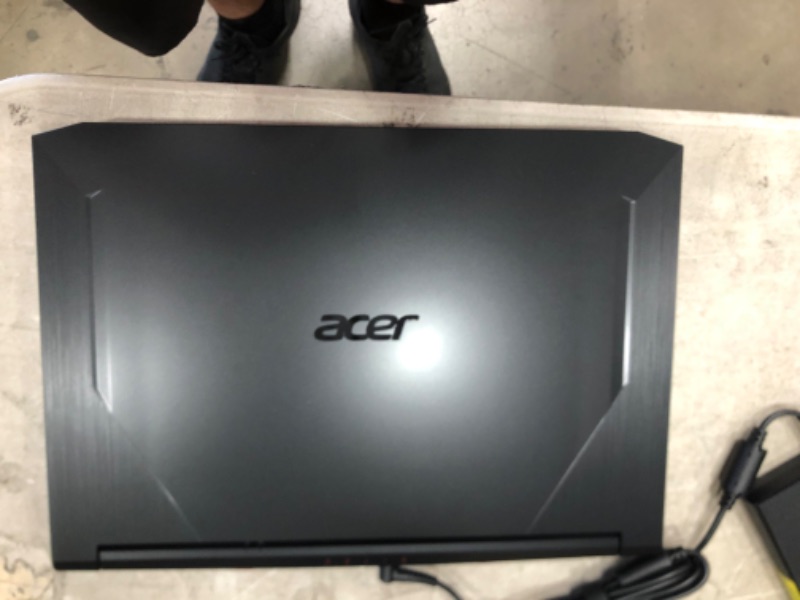 Photo 4 of PARTS ONLY DID NOT POWER ON NON REFUNDABLE
Acer Nitro 5 AN515-55-53E5 Gaming Laptop | Intel Core i5-10300H | NVIDIA GeForce RTX 3050 Laptop GPU | 15.6" FHD 144Hz IPS Display | 8GB DDR4 | 256GB NVMe SSD | Intel Wi-Fi 6 | Backlit Keyboard