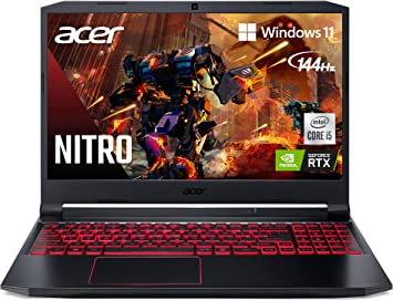 Photo 1 of PARTS ONLY DID NOT POWER ON NON REFUNDABLE
Acer Nitro 5 AN515-55-53E5 Gaming Laptop | Intel Core i5-10300H | NVIDIA GeForce RTX 3050 Laptop GPU | 15.6" FHD 144Hz IPS Display | 8GB DDR4 | 256GB NVMe SSD | Intel Wi-Fi 6 | Backlit Keyboard