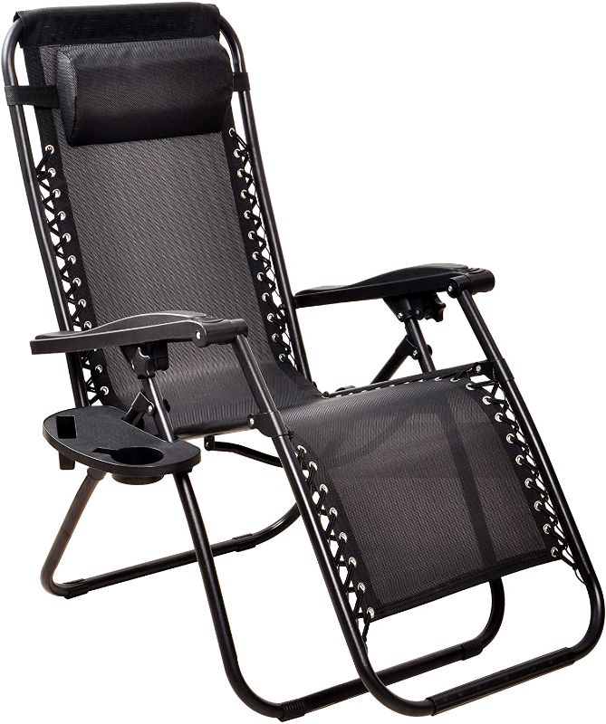 Photo 1 of **DAMAGED** Elevon Adjustable Zero Gravity Lounge Chair Recliner for Patio

