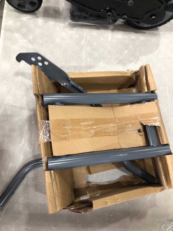 Photo 1 of **DAMAGED** Fiskars Stay Sharp Max Reel Mower, 18 Inch (362050-1001), Black & Reel Mower Maintenance Blade Kit
