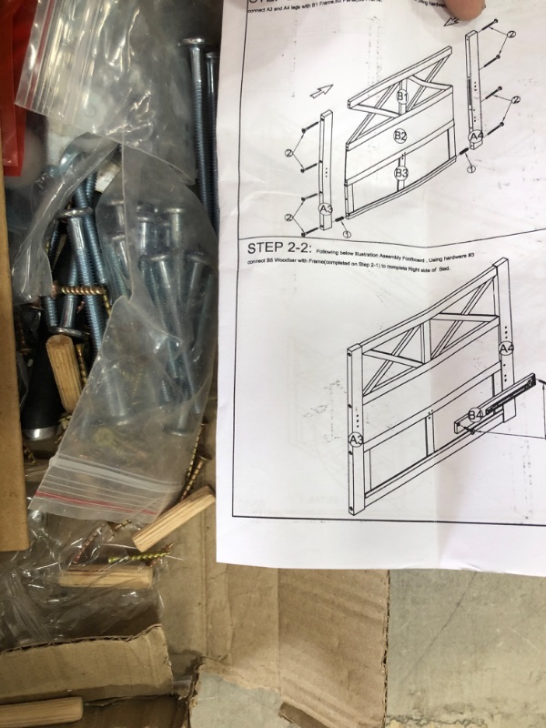 Photo 3 of **INCOMPLETE SET MISSING PARTS* BOX 1 OUT OF 2* Multi-Functional Daybed with Drawers and Trundle(White)
