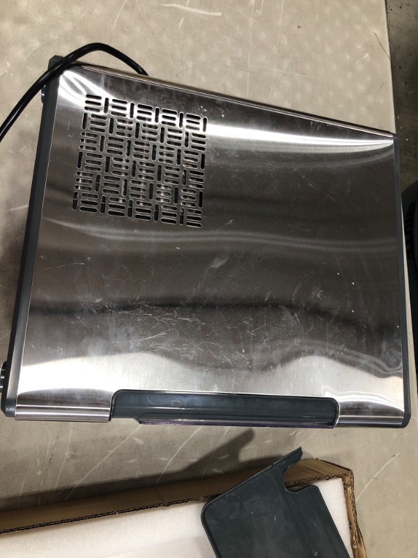Photo 1 of **MINOR SCRATCHES** GE Profile Opal | Countertop Nugget Ice Maker with Side Tank | Portable Ice Machine Makes up to 24 lbs. of Ice Per Day | Stainless Steel Finish
