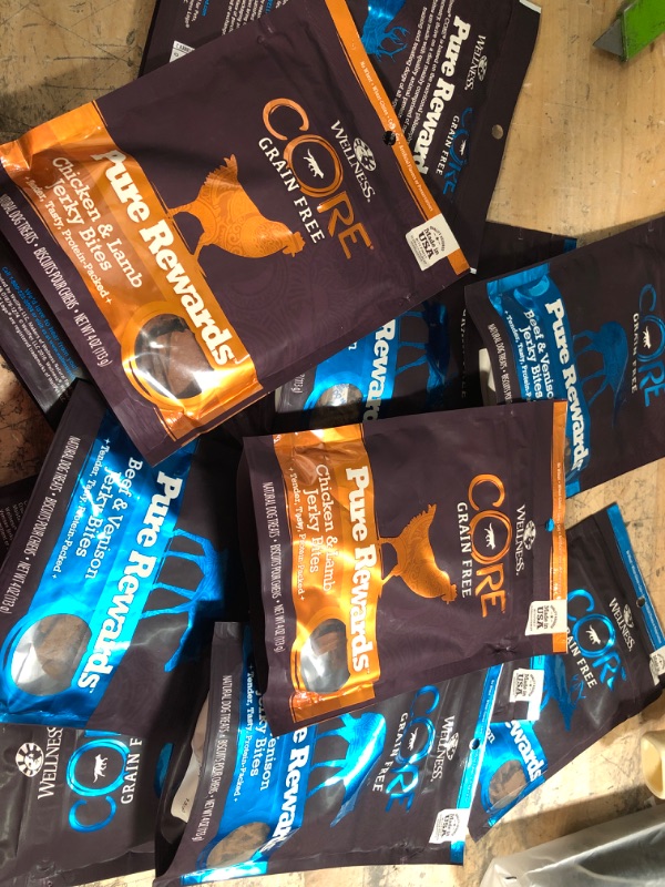 Photo 3 of ***EXP 07/31/2022***12 PACKS SUM OF Wellness CORE Power Packed Jerky Dog Treats
**** BUNDLE*** SOLD AS IS*** NO RETURNS*** NO REFUNDS***
