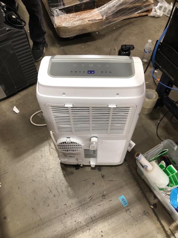 Photo 3 of ***PARTS ONLY*** 
BLACK+DECKER 10,000 BTU Portable Air Conditioner with Remote Control, White