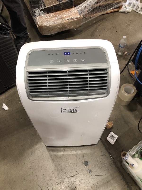 Photo 2 of ***PARTS ONLY*** 
BLACK+DECKER 10,000 BTU Portable Air Conditioner with Remote Control, White