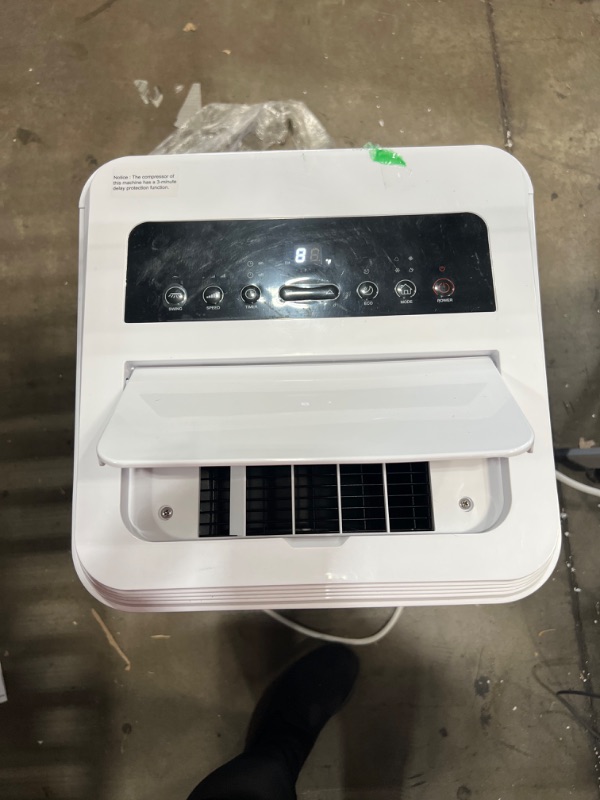 Photo 2 of VAGKRI Portable Air Conditioners 12000 BTU, 3-in-1 AC Unit with Fan & Dehumidifier Cools up to 550 sq. ft, Energy Saving Portable AC with ECO Mode, 3 Fan Speeds, Auto Swing, 24H On/Off Timer, Full-Function LED Remote Control, Side Handles & Wheels
