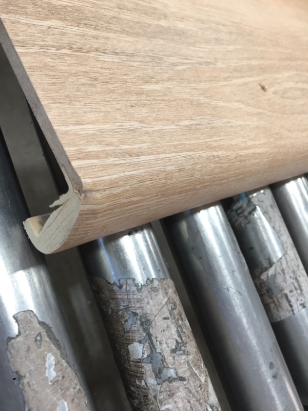 Photo 1 of *Damage-Small ding** New Cap a Tread Dusk Cherry/Shea Oak 47 in. L X 12-1/8 in. W X 2-3/16 in. T Vinyl Overlay to Cover Stairs 1-1/8 in. T to 1-3/4 in. T

