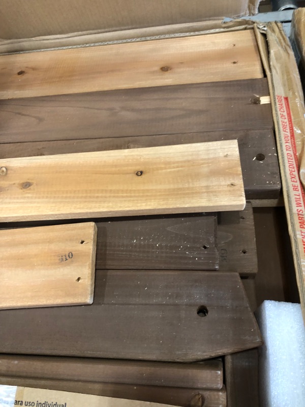 Photo 1 of *INCOMPLETE* BOX 2 & 3* Backyard Discovery Lakewood Wooden Playset Swing Set
