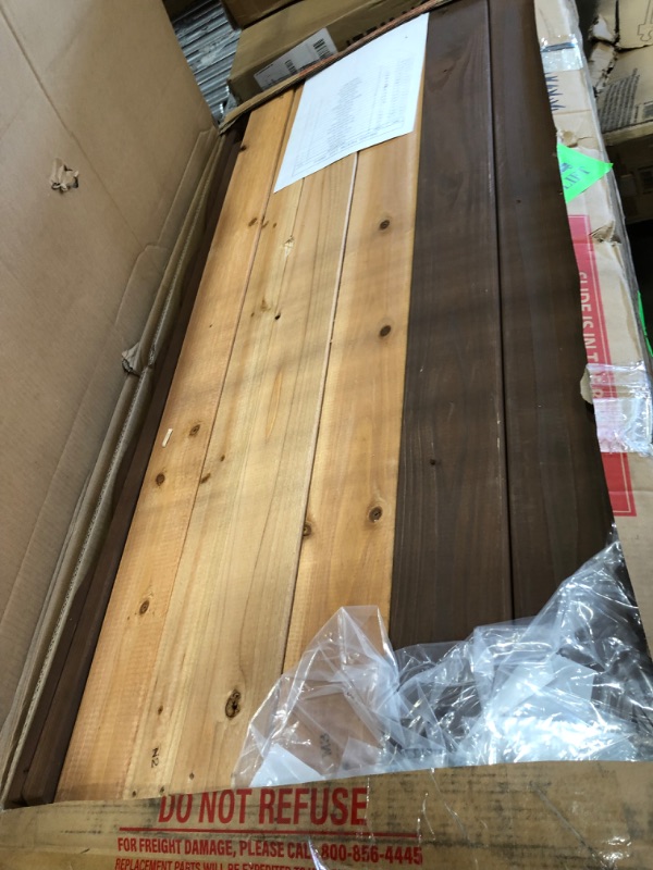 Photo 1 of *INCOMPLETE* BOX 2 & 3* Backyard Discovery Lakewood Wooden Playset Swing Set
