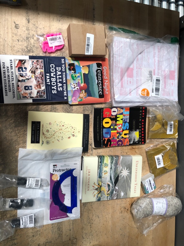 Photo 1 of **N0N-REFUNDABLE** Stationary Assorted Bundle, Books, Craft Supplies, Party Decorations 
