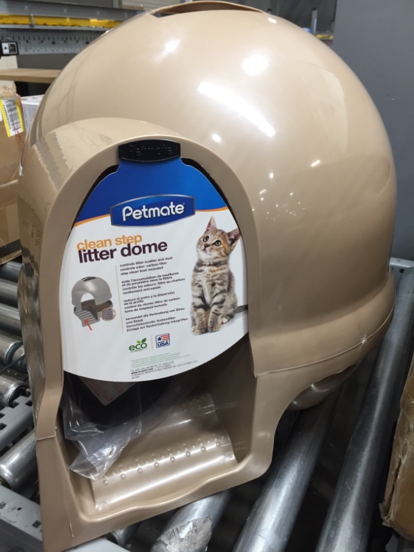 Photo 2 of 
PETMATE Dome Litter Box
Style:Litter Box
Color:Titanium